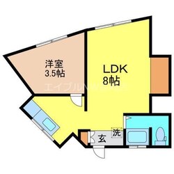 崇福寺駅 徒歩10分 3階の物件間取画像